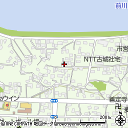 熊本県八代市古城町1993周辺の地図
