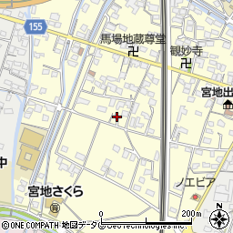 熊本県八代市宮地町281周辺の地図