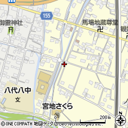 熊本県八代市宮地町100周辺の地図