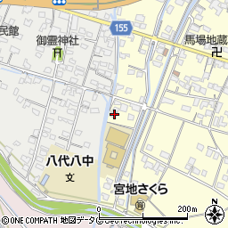 熊本県八代市宮地町604周辺の地図