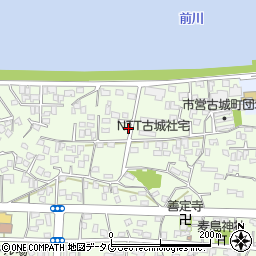 熊本県八代市古城町1970周辺の地図