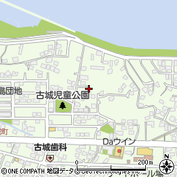 熊本県八代市古城町2882-2周辺の地図