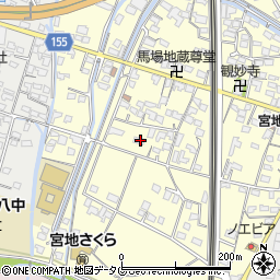 熊本県八代市宮地町289周辺の地図