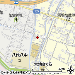 熊本県八代市宮地町602周辺の地図