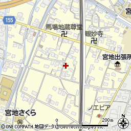 熊本県八代市宮地町274周辺の地図