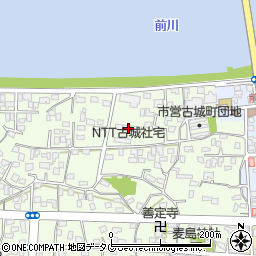 熊本県八代市古城町1970-3周辺の地図