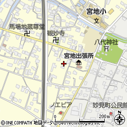 熊本県八代市宮地町368周辺の地図