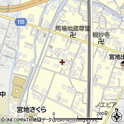 熊本県八代市宮地町286周辺の地図