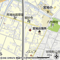 熊本県八代市宮地町355周辺の地図