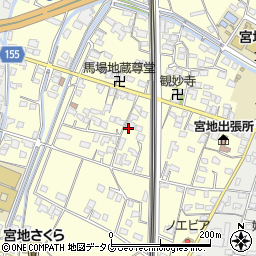 熊本県八代市宮地町336周辺の地図