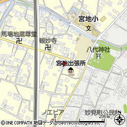 熊本県八代市宮地町375周辺の地図