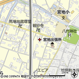 熊本県八代市宮地町352周辺の地図