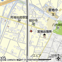 熊本県八代市宮地町353周辺の地図