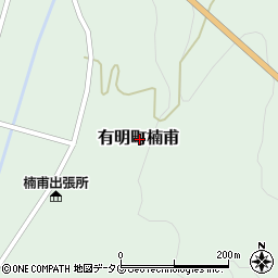 熊本県天草市有明町楠甫周辺の地図