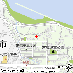 熊本県八代市古城町2913-3周辺の地図