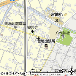 熊本県八代市宮地町361周辺の地図