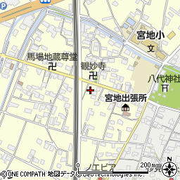 熊本県八代市宮地町350周辺の地図