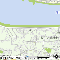 熊本県八代市古城町2857-1周辺の地図