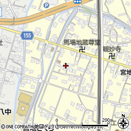 熊本県八代市宮地町303周辺の地図