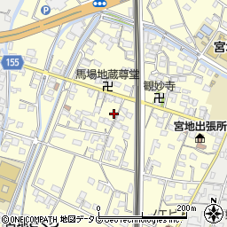 熊本県八代市宮地町329-2周辺の地図