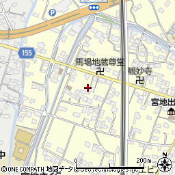 熊本県八代市宮地町319周辺の地図