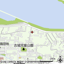 熊本県八代市古城町2879-8周辺の地図