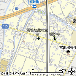 熊本県八代市宮地町326周辺の地図