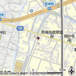 熊本県八代市宮地町312周辺の地図