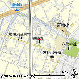 熊本県八代市宮地町470周辺の地図