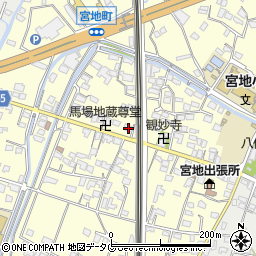 熊本県八代市宮地町508-1周辺の地図