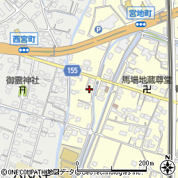 熊本県八代市宮地町564周辺の地図