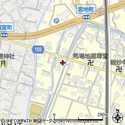 熊本県八代市宮地町561周辺の地図