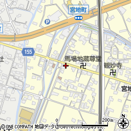 熊本県八代市宮地町314周辺の地図