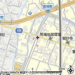 熊本県八代市宮地町313周辺の地図