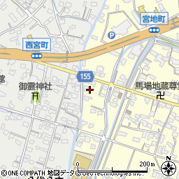 熊本県八代市宮地町569周辺の地図