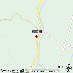 楠甫郵便局周辺の地図