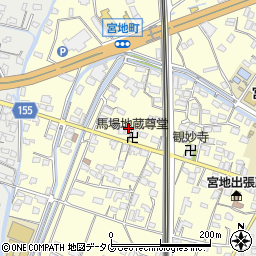 熊本県八代市宮地町513周辺の地図