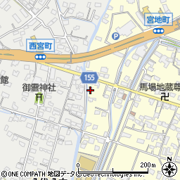 熊本県八代市宮地町570周辺の地図