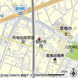 熊本県八代市宮地町473周辺の地図