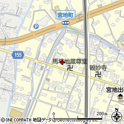 熊本県八代市宮地町553周辺の地図