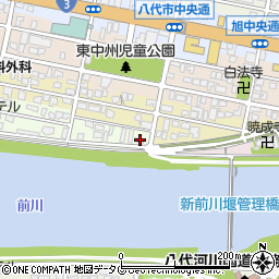 熊本県八代市夕葉町1-1周辺の地図