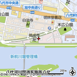 熊本県八代市末広町周辺の地図