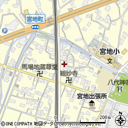 熊本県八代市宮地町484周辺の地図