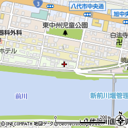 熊本県八代市夕葉町1-19周辺の地図
