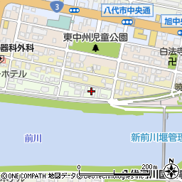 熊本県八代市夕葉町1-3周辺の地図