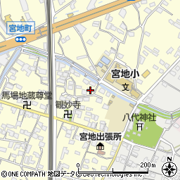 熊本県八代市宮地町450周辺の地図