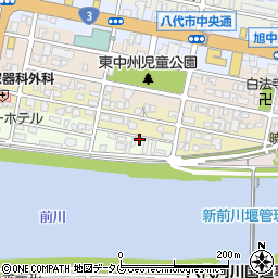 熊本県八代市夕葉町1-2周辺の地図