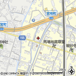 熊本県八代市宮地町1585周辺の地図
