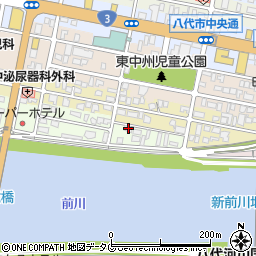 熊本県八代市夕葉町1-10周辺の地図
