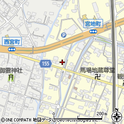 熊本県八代市宮地町1583周辺の地図